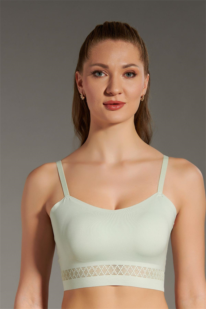 C&City Non-Wireless Seamless Laser Bra with Removable Pads C26135 